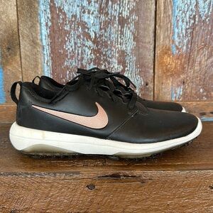 Nike Roshe G Tour Golf Shoes Black Gold AR5582-001 Women’s Size 9.5